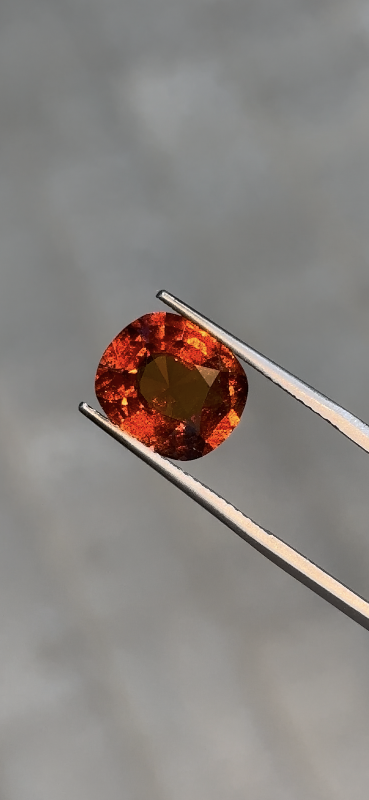 Natural Hessonite (Garnet)