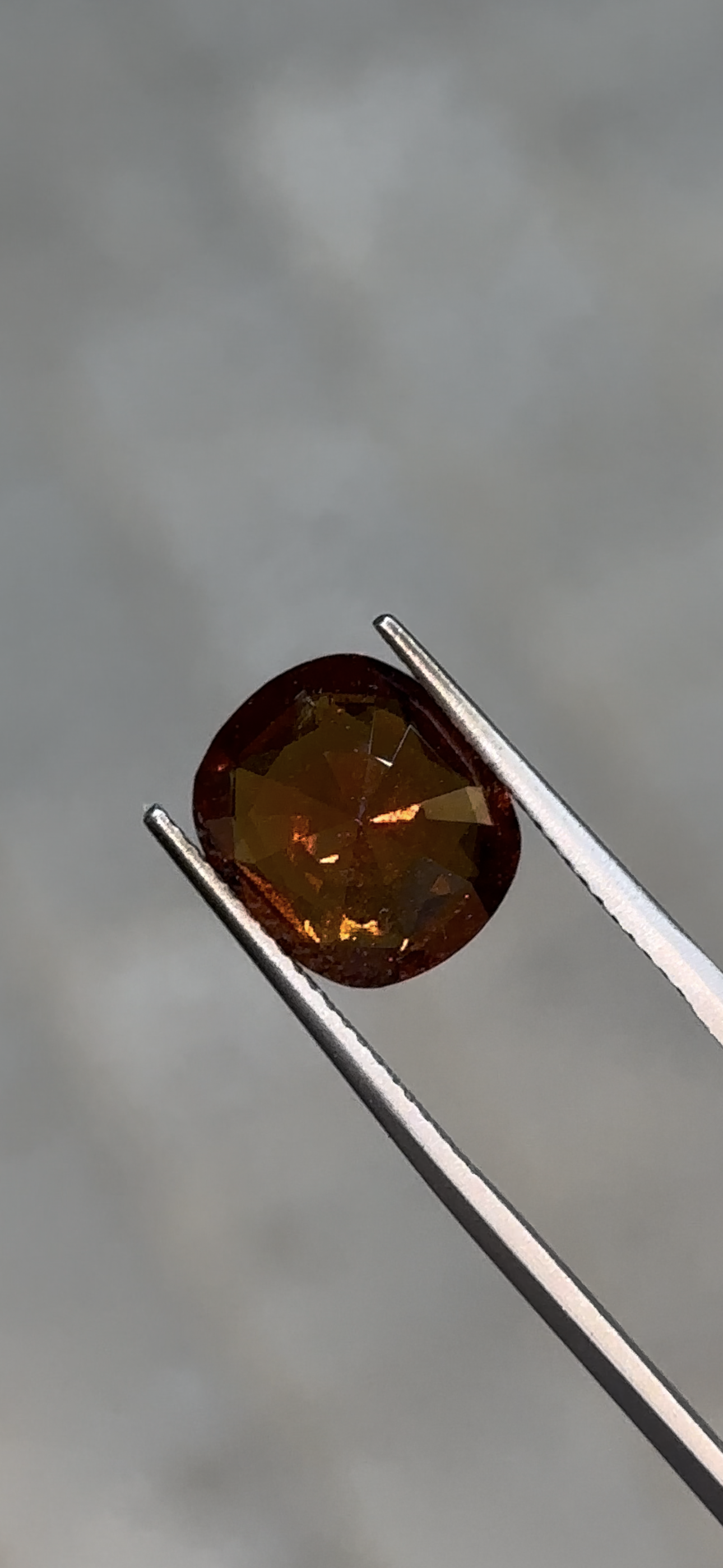 Natural Hessonite (Garnet)